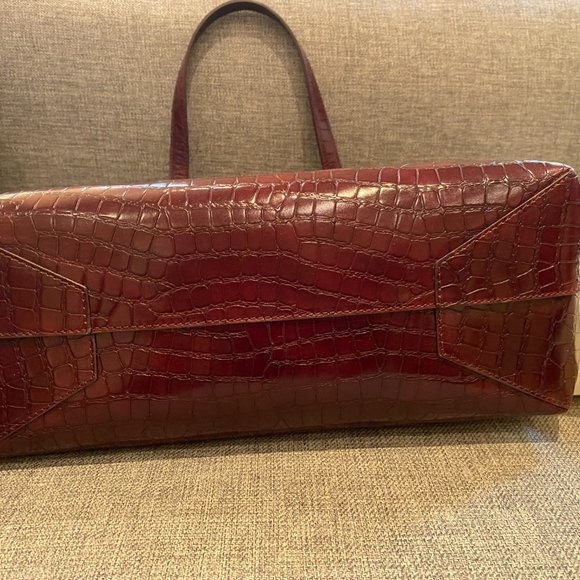 Peter Kaiser Burgundy/Deep Red Tote Bag - Picture 4 of 7